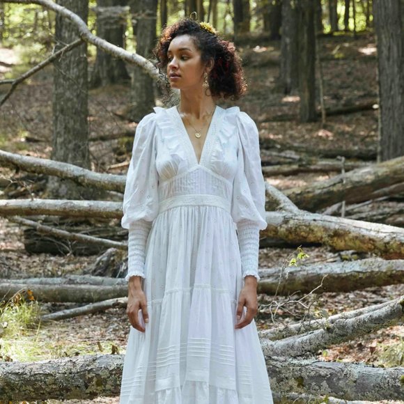 Poemia Isa Wedding Dress, Size 12 - Picture 1 of 6